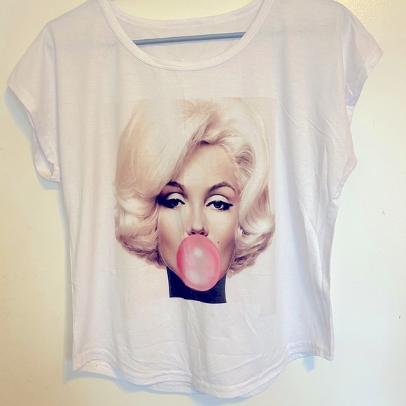 T-shirt white SHEIN